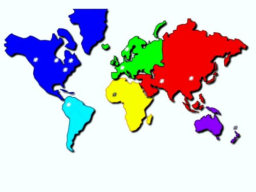 World's map